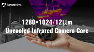 SensorMicro'dan Megal Pixel Soğutmasız 1280x1024/12μm Kızılötesi Kamera Çekirdeği