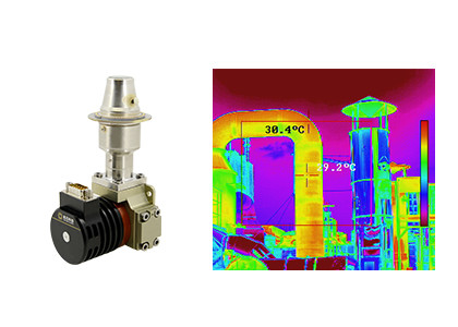 10mK NETD Optical Gas MWIR Thermal Imaging Sensor Cooled 320x256
