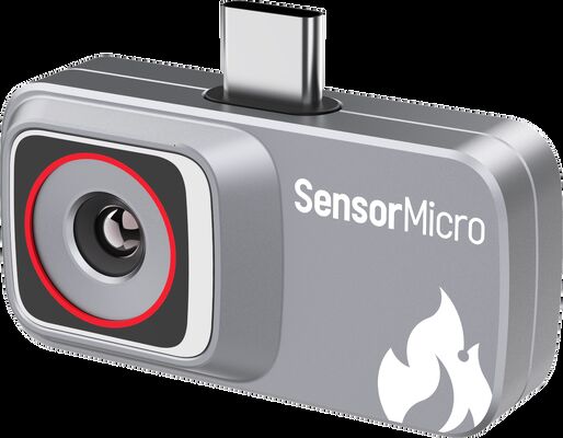 Ultra-compact Plug-in Thermal Camera with 256×192 Resolution and 12μm Pixel Size Microbolometer