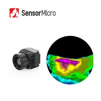 640×512 Resolution 8μm Pixel Size Thermal Camera Core with ±0.5°C Accuracy for Fever Screening