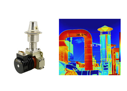 10mK NETD Optical Gas MWIR Thermal Imaging Sensor Cooled 320x256