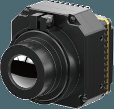 Manual 4V ~ 6V sabit odaklı termal kamera çekirdeği Athermal 19mm/24mm