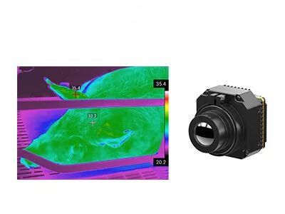 High Sensitivity VOx LWIR Thermal Camera Module Uncooled 1280x1024/12μm