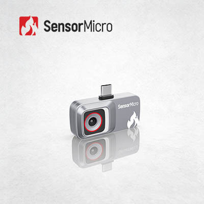 Uygun Fiyatlı Akıllı Telefon Eklentisi Termal Görüntüleme Kamerası, 120x90 Çözünürlük ve 12μm Piksel Boyutu Wafer-Level-Package