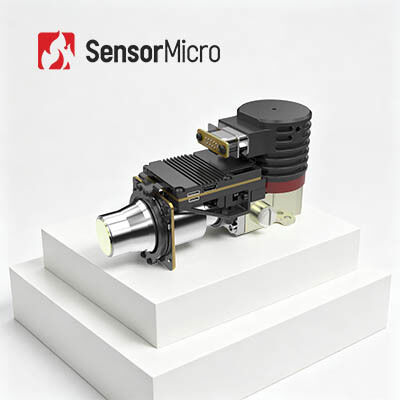 320x256 çözünürlük 10.3-10.9μm Spektral Aralık 20mK NETD Gaz Sızıntı Algılama için Soğutulmuş Isı Görüntüleme Modülü
