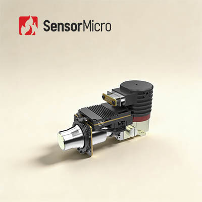 320x256 Çözüm 30μm Piksel Pitch 10mK NETD MWIR Gaz Sızıntı Algılama için Soğutulmuş Kızılötesi Kamera Modülü