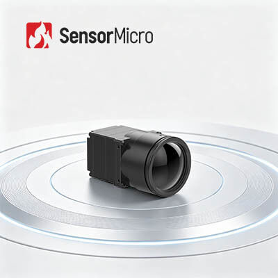 Large Array Uncooled Thermal Camera Core with 1280x1024 Resolution 12μm Pixel Size and 30Hz Frame Rate for Security Monitoring