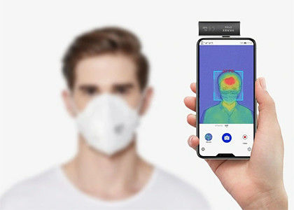 CB360 Düşük Güç Tüketimi 120x90 / 17μm İnsan Vücudu Sıcaklık Ölçümü için Termal Kamera Çekirdeği