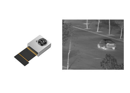 Termal Görüntüleme Gözetim Kamerası için Soğutmasız LWIR Mini Kamera Modülü 256x192